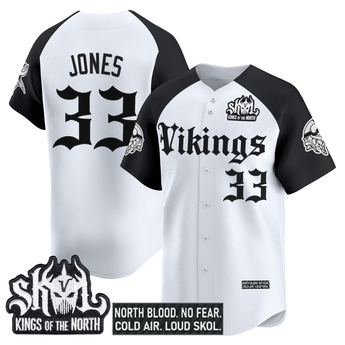 NFL Men’s Minnesota ‘Gothic Norseblood Edition’ Vapor Jersey