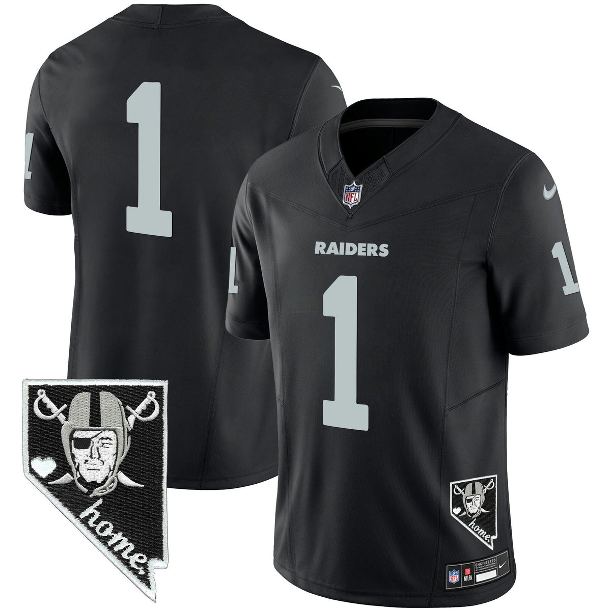 NFL Men’s Nevada Home Patch Vapor Jersey