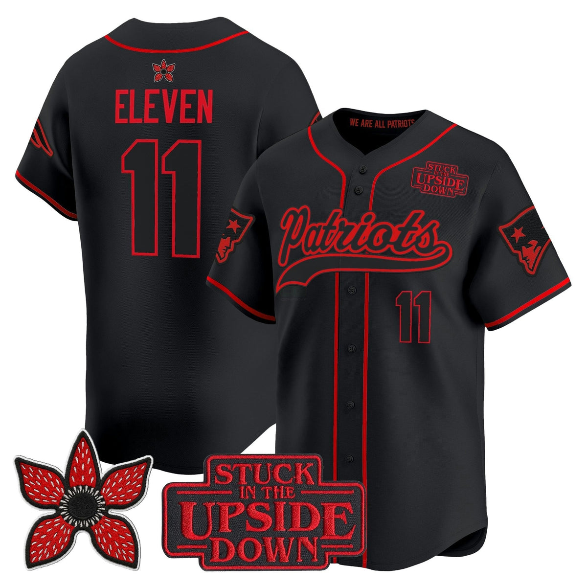 NFL Men’s New England ‘Stranger Things Edition’ Vapor Jersey