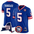 NFL Men’s New York State & Logo Patch Limited Jersey