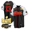 NFL Men’s NFC West Champions & Super Bowl LVIII Gold Patch Jersey