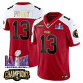 NFL Men’s NFC West Champions & Super Bowl LVIII Patch Vapor Jersey