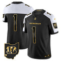 NFL Men’s Ohio Patch Gold Vapor Limited Jersey