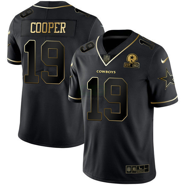 Jersey NFL Men’s Black Gold Collection