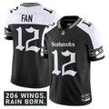 NFL Men’s Seattle ‘Gothic Rain City Shadows Edition’ Vapor Limited Jersey