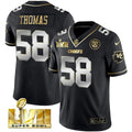 NFL Men’s Super Bowl LVII Gold Vapor Limited Jersey