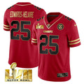 NFL Men’s Super Bowl LVII Red Gold Vapor Jersey