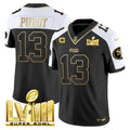 NFL Men’s Super Bowl LVIII Gold Patch Vapor Jersey V2