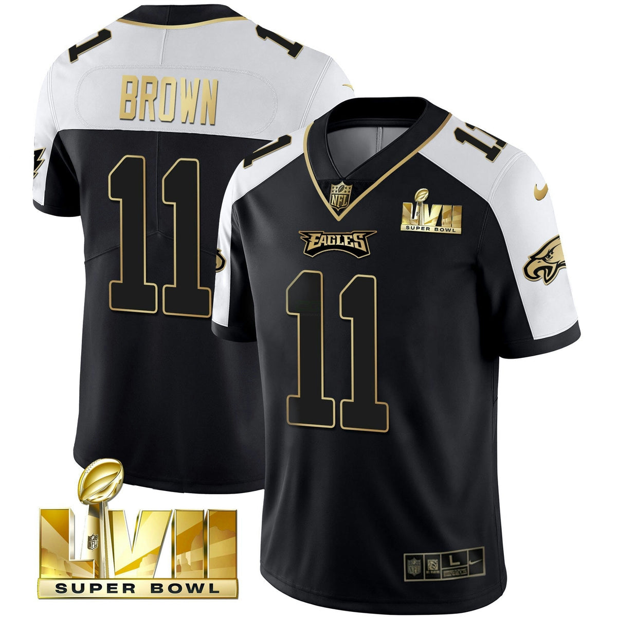 NFL Men’s Super Bowl Vapor Gold Jersey
