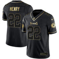 NFL Men’s Tennessee White Gold & Black Gold Jersey