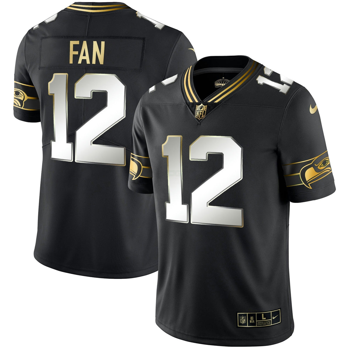NFL Men’s Throwback & Gold Jersey V2