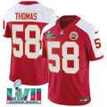 NFL Kansas City Chiefs Men’s Throwback Limited Vapor Jersey