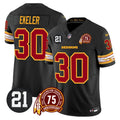 NFL Washington Commanders Men’s Washington Redskins 75th & Sean Taylor Patch Vapor Limited Jersey V2