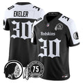 NFL Washington Commanders Men’s Washington Redskins ‘Gothic Capital Edition’ Vapor Limited Jersey