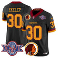 NFL Washington Commanders Men’s Washington Redskins Throwback 1992 Super Bowl XXVI Patch Vapor Limited Jersey V2