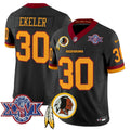 NFL Washington Commanders Men’s Washington Redskins Throwback 1992 Super Bowl XXVI Patch Vapor Limited Jersey V3