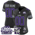 NFL Minnesota 2024 Winter Warrior Skol Patch Vapor Limited Jersey V2
