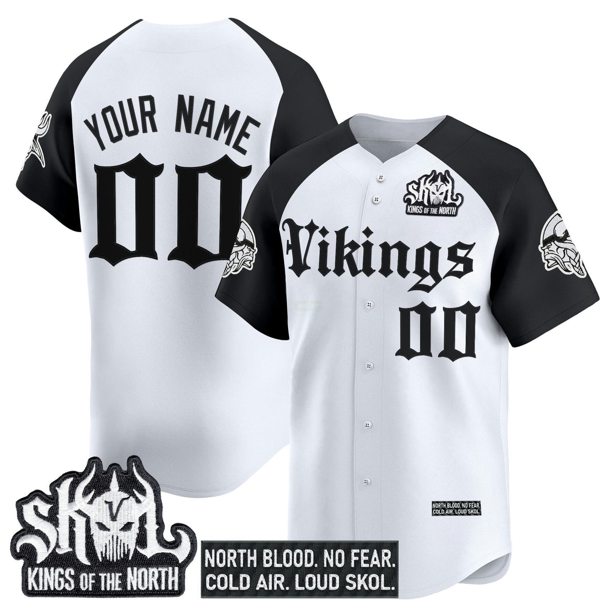 NFL Minnesota ‘Gothic Norseblood Edition’ Vapor Jersey