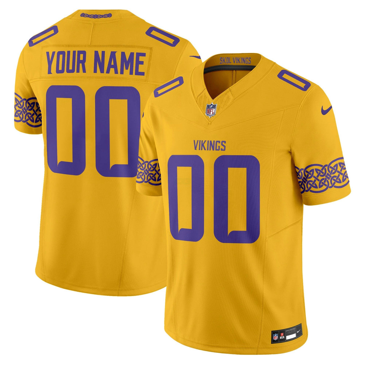 NFL Minnesota Nordic Pattern Vapor Limited Jersey