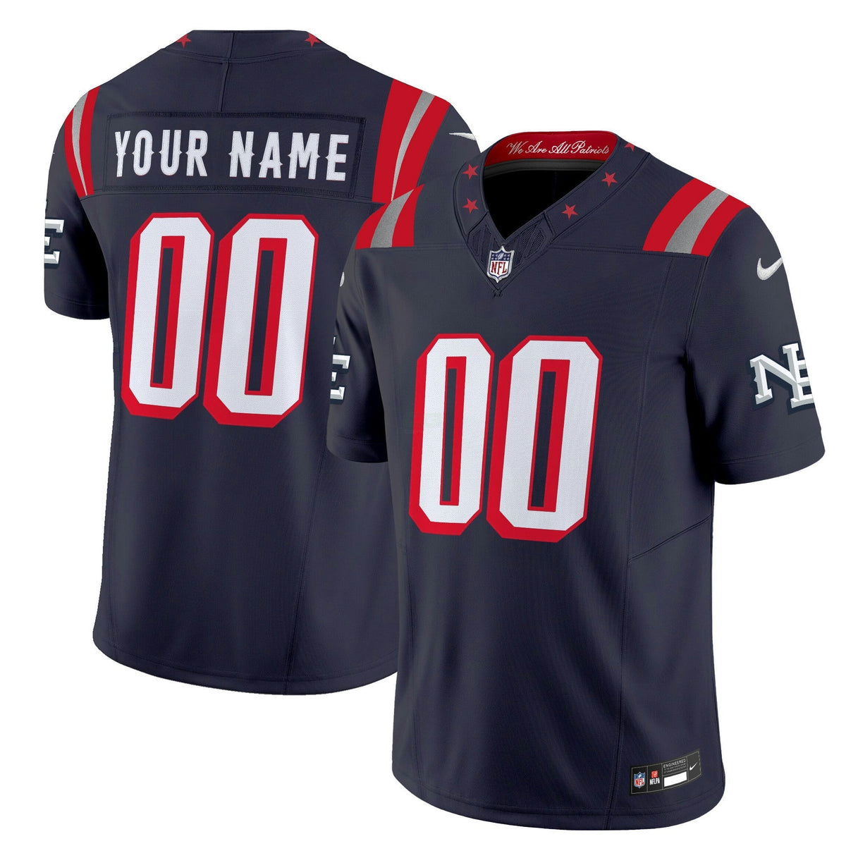 NFL New England 2025 “Rivalries” Vapor Limited Jersey