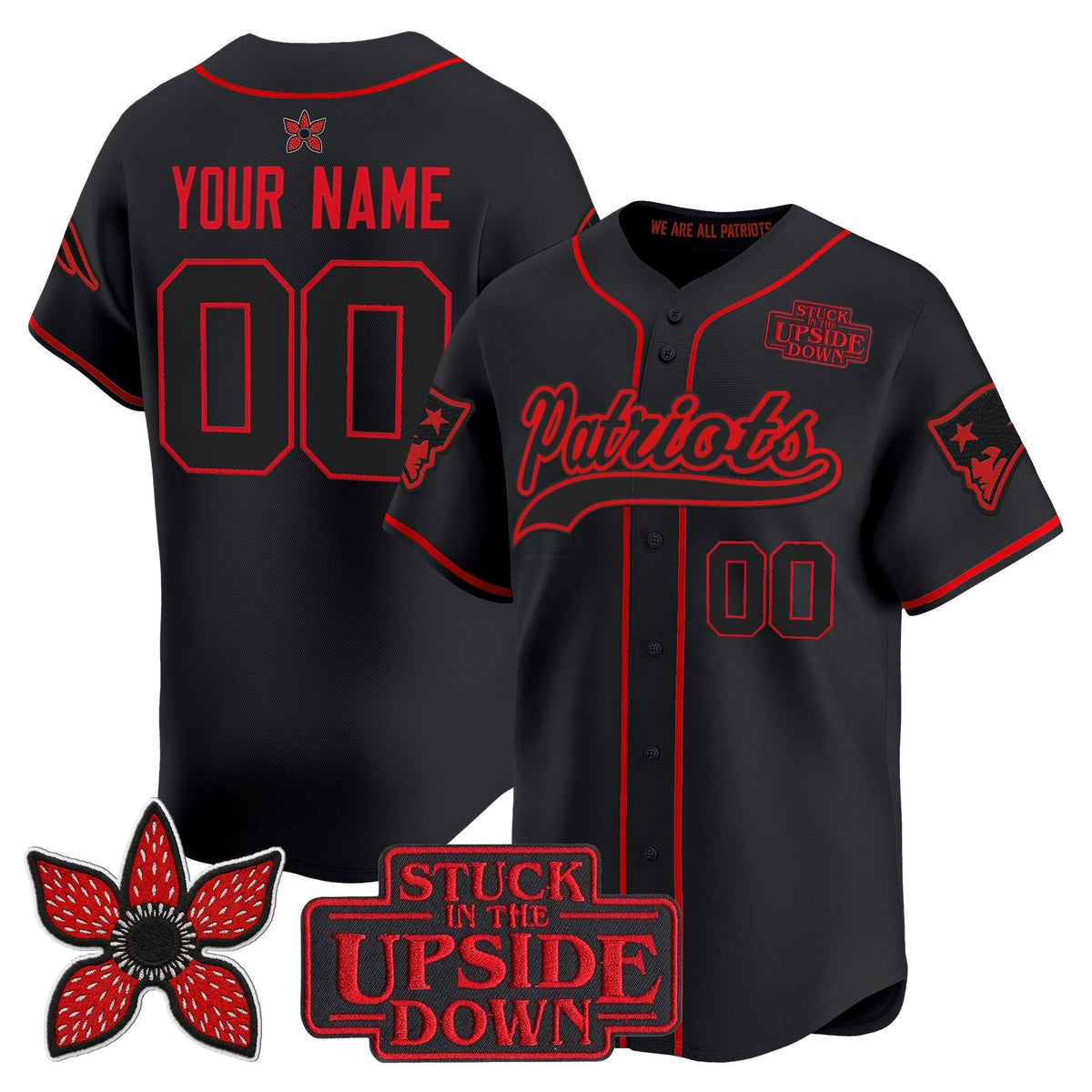 NFL New England ‘Stranger Things Edition’ Vapor Jersey