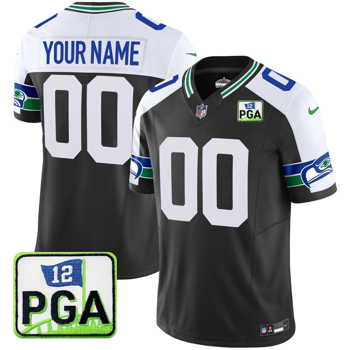 NFL PGA Patch Vapor Limited Jersey
