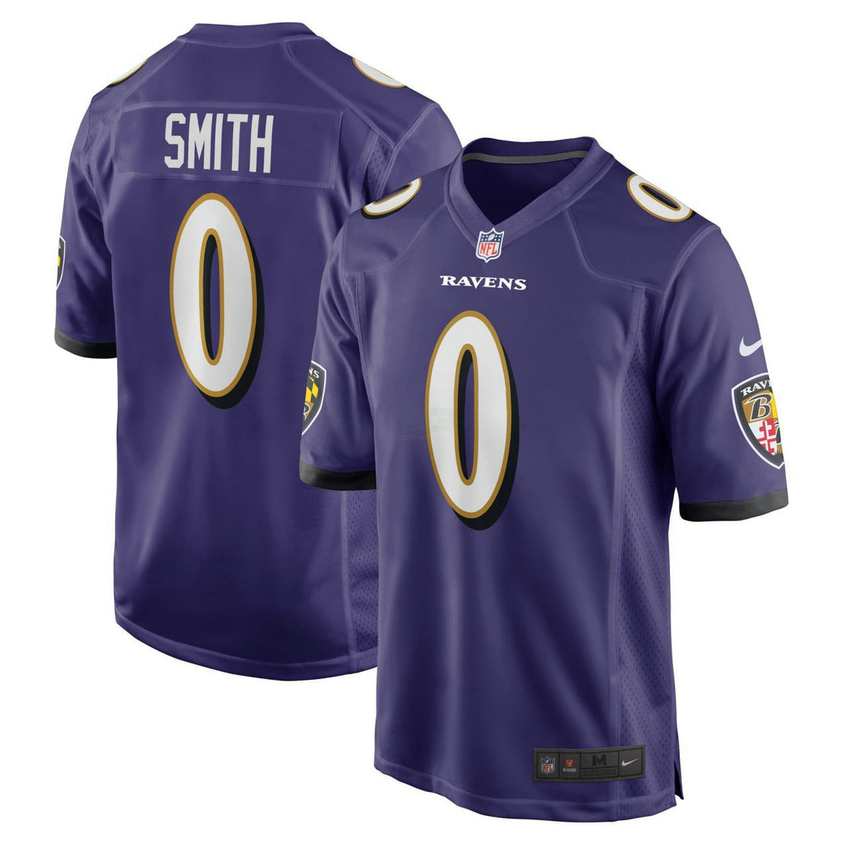 NFL Roquan Smith Baltimore Purple Jersey - Roquan Smith