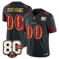 NFL San Francisco 49ers San Francisco 80th Anniversary Patch Jersey - Rivalries Edition