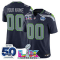 NFL Seattle “Super Bowl LX & 50th Patch” Vapor Limited Jersey