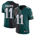 Jersey NFL Split Black Green Vapor Limited