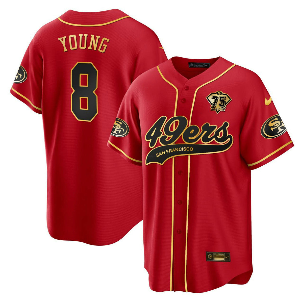 NFL Steve Young San Francisco Jersey - Cool Base