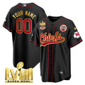 NFL Kansas City Chiefs Super Bowl LVIII Gold Patch Jersey