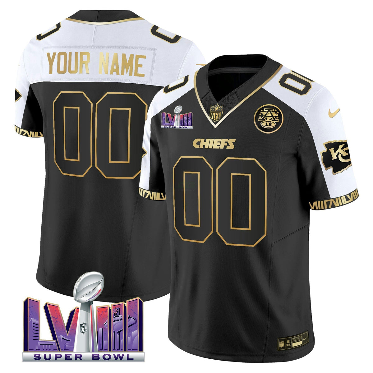 NFL Super Bowl LVIII Pattern Vapor Jersey
