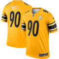 NFL T.J. Watt Yellow Jersey