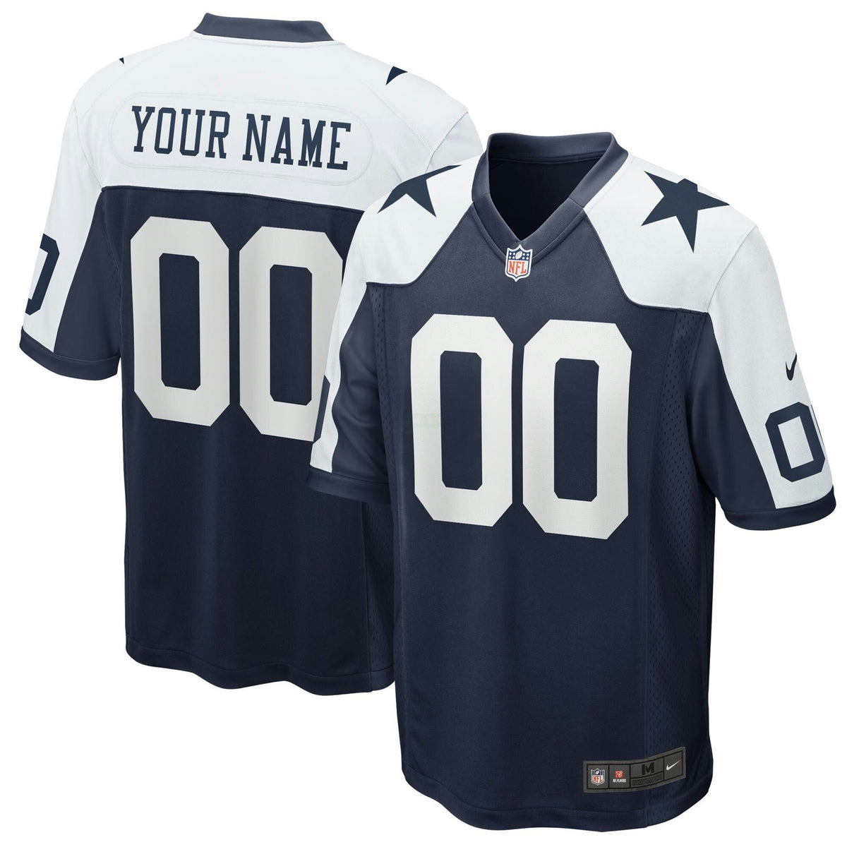 NFL Throwback Jersey - Navy Blue