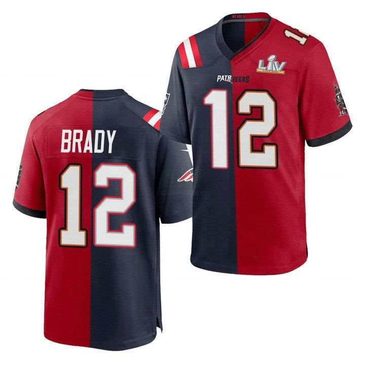 NFL Tom Brady Patriots Split Jersey - Split