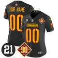 NFL Washington 90th & Sean Taylor Patch Vapor Limited Jersey