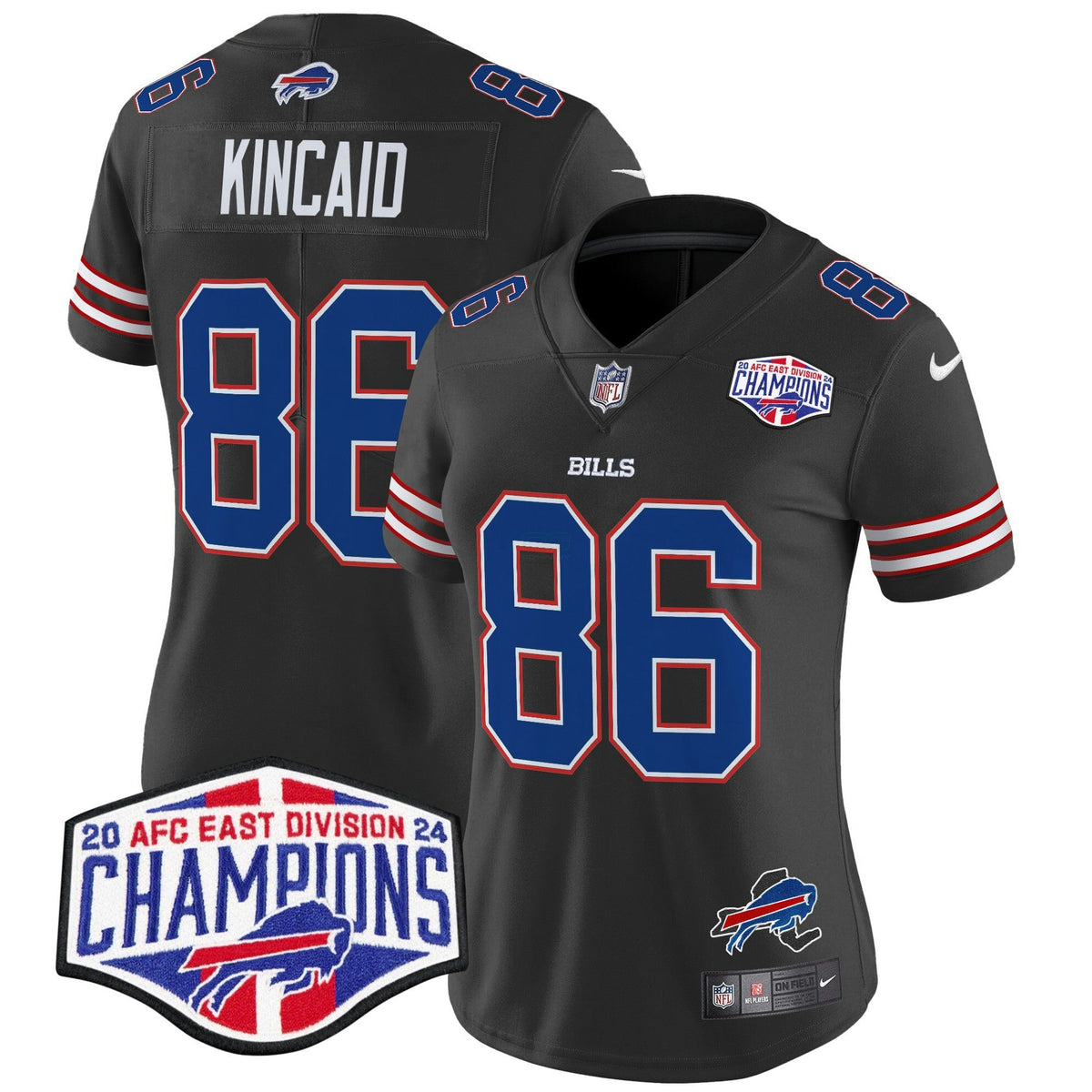 NFL Women’s 2024 AFC East Division Champions Vapor Limited Jersey