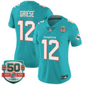 NFL Women’s 50th 1972 Perfect Season Patch Vapor Jersey