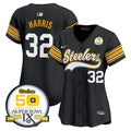 NFL Women’s 50th Anniversary Of Super Bowl IX Patch Vapor Premier Jersey