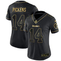 Jersey NFL Pittsburgh Steelers Women’s White Gold & Black Gold