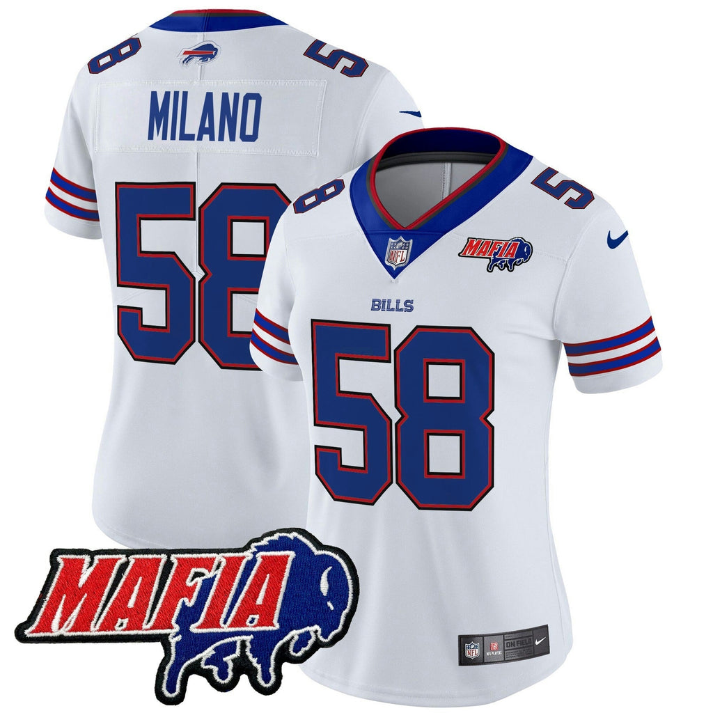 NFL Women’s Buffalo 2025 Mafia Patch Vapor Limited Jersey