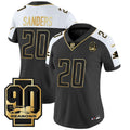 NFL Women’s Detroit 90th Year Patch Gold Jersey