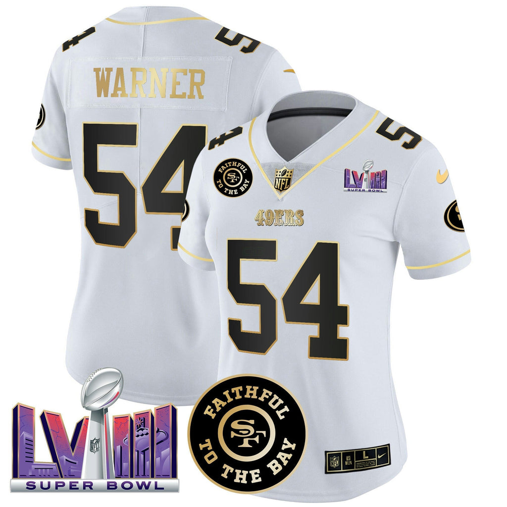 NFL Women’s Faithful & Super Bowl LVIII Patch Vapor Jersey V2