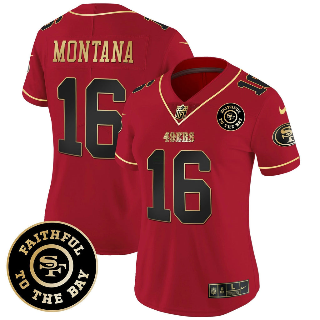 NFL Women’s Faithful To The Bay Patch Vapor Limited Jersey V7