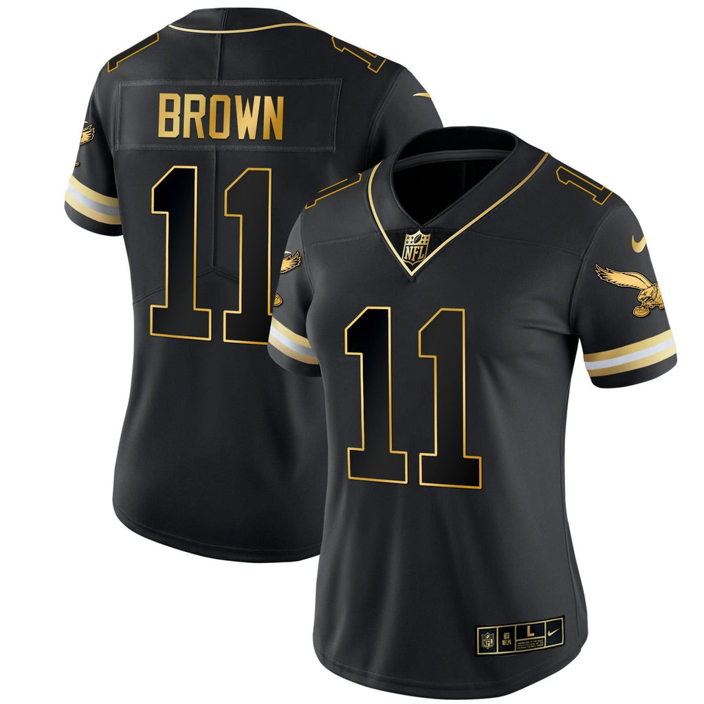 NFL Women’s Gold & Kelly Vapor Throwback Jersey