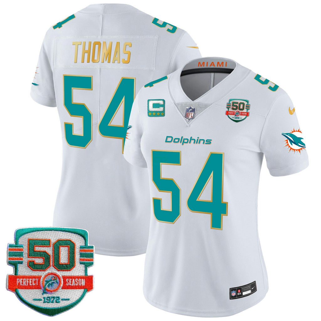 NFL Women’s Gold Trim Vapor Limited Jersey