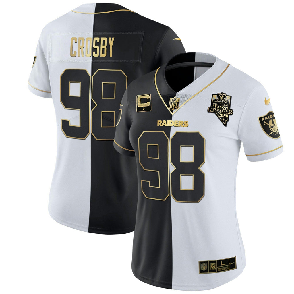 Jersey NFL Women’s Inaugural Season Patch Gold & Split