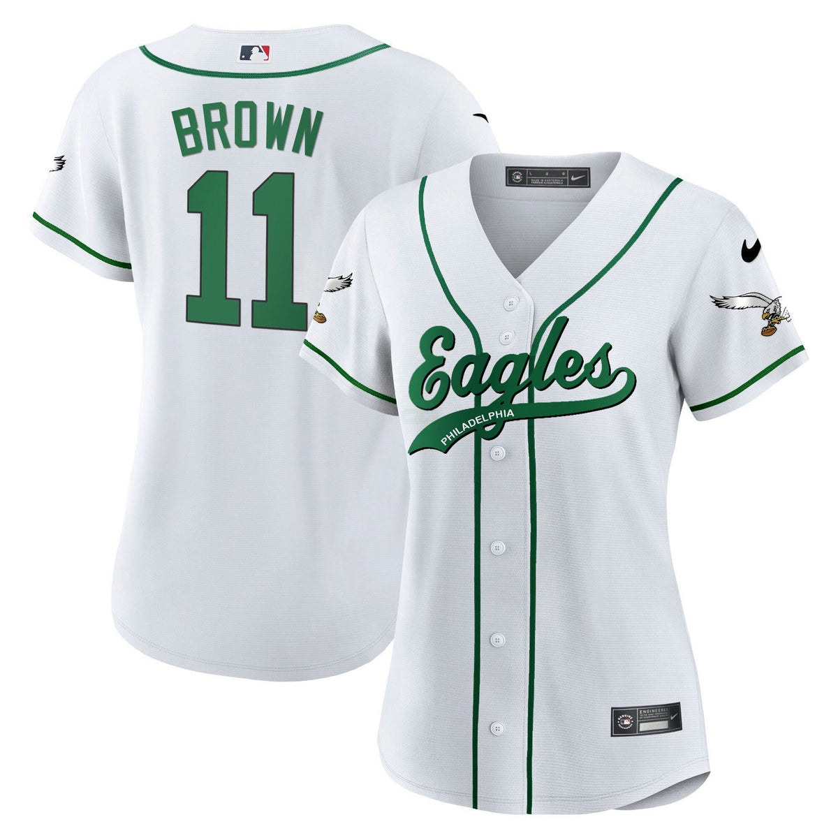 NFL Women’s Kelly Green Baseball Limited Jersey