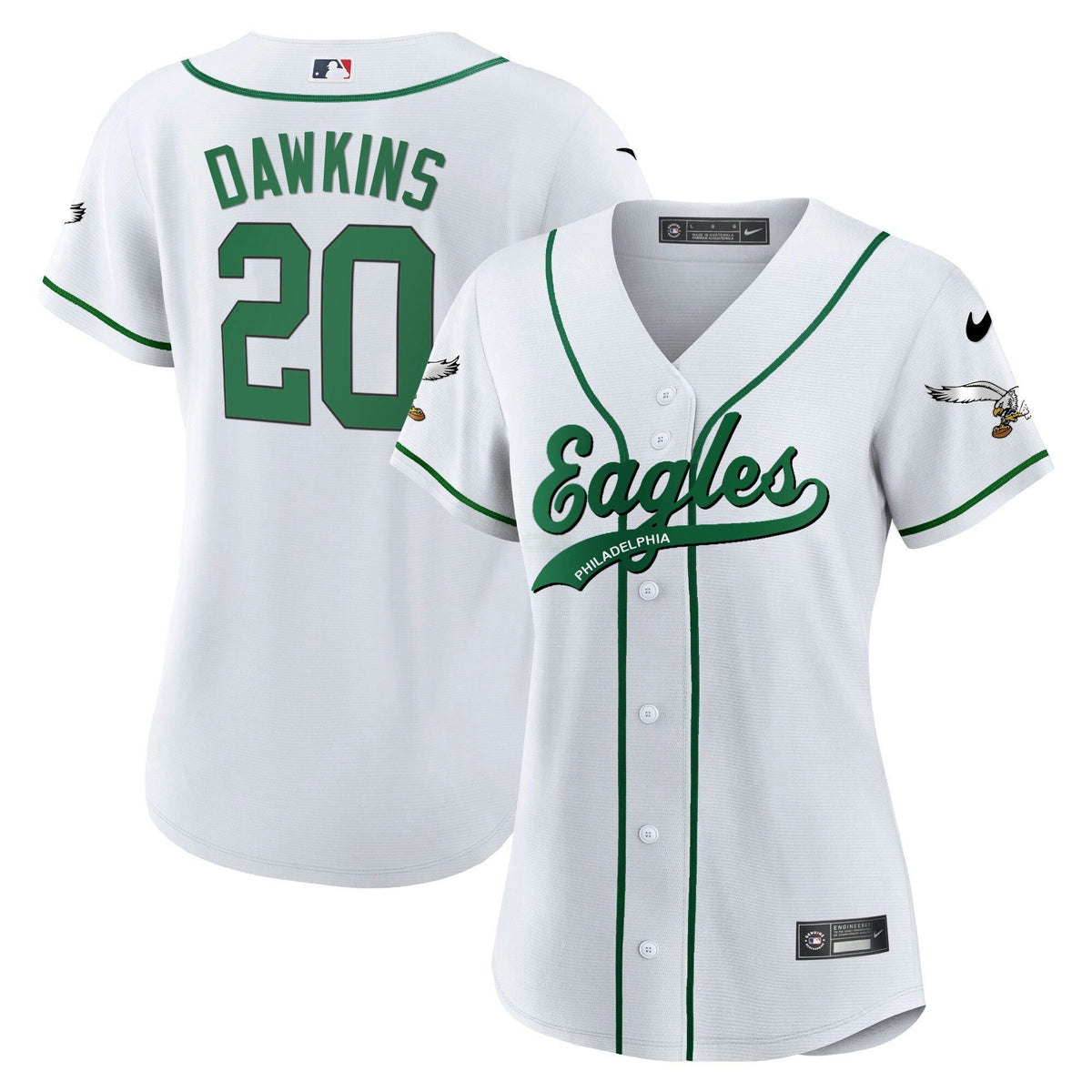 NFL Women’s Kelly Green Baseball Limited Jersey